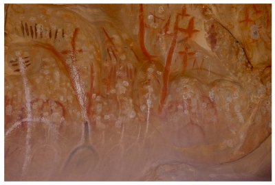 Arkaroo Rock Aboriginal Paintings