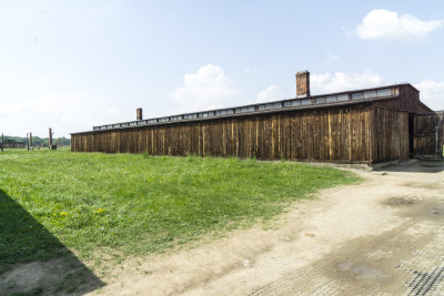 Prisoners Barrack at Birkenau 