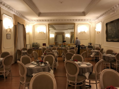 Breakfast Room at Hotel Helvezia, Rome