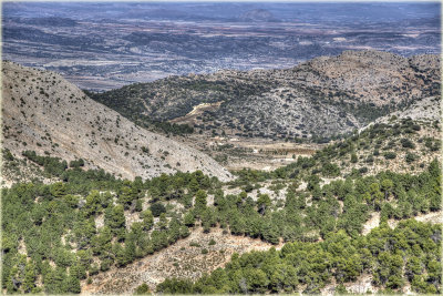 Sierra Espaa mountain views