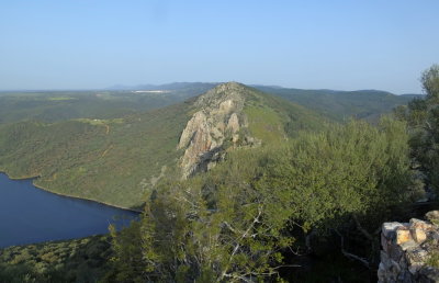 Montfrague Castle View