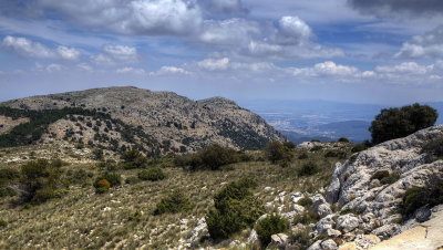 Sierra Espaa mountain views