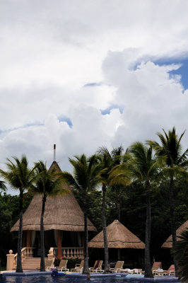 Clouds Over El Cielo Massage Palapa