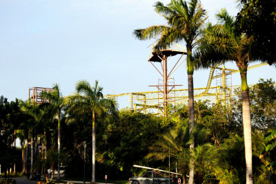 Track Looking Towards Start Tower
