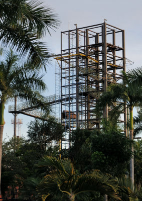 New Zip Coaster Construction