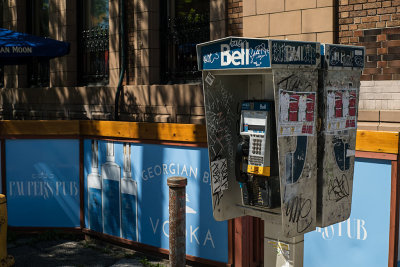Payphones at Paupers