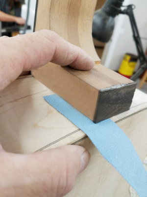 Slip sanding neck for perfect, seamless fit.