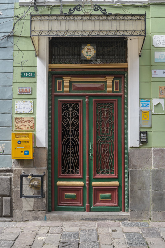 Old doors everywhere in the city.