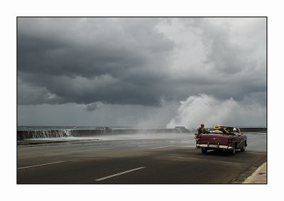Cold front at the Malecon