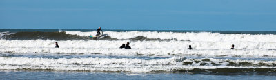 Saunton Sands Surfers