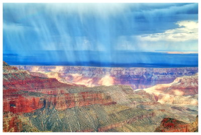 Grand Canyon - north rim monsoon
