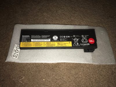 New 72Wh Battery for my T450