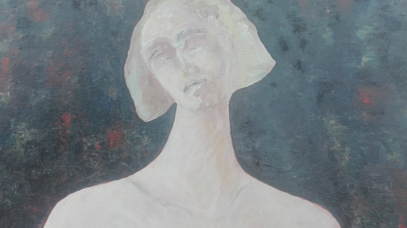 la dona del llibre (detail)