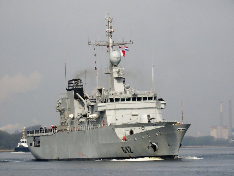 Royal Moroccan Navy 612 HASSAN II  Floral-class frigate