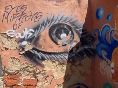 LISSABON - Grafitti Ruine - Ptio de Dom Fradique