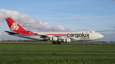 LX-RCV Cargolux Italia Boeing 747-400F