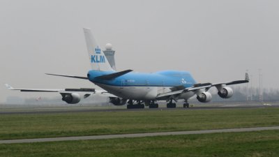 PH-BFV KLM Royal Dutch Airlines Boeing 747-400M - City of Vancouver 