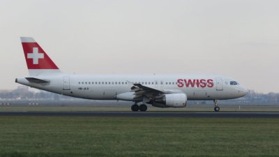 HB-JLS Swiss Airbus A320-214 - Name : Niederhasli