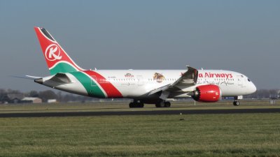 5Y-KZG Kenya Airways Boeing 787-8 - Name: Magical Kenya