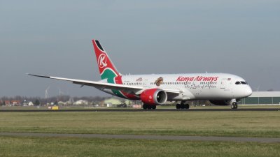 5Y-KZG Kenya Airways Boeing 787-8 - Name: Magical Kenya