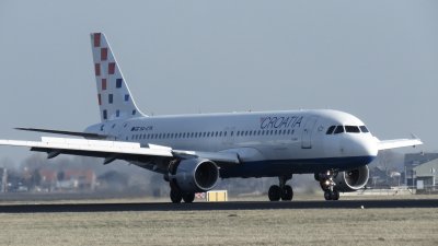 9A-CTK Croatia Airlines Airbus A320-200 - MSN 1237 - Split