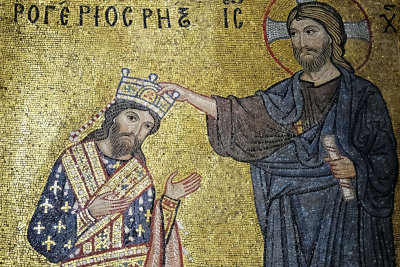 Christ crowning Roger II