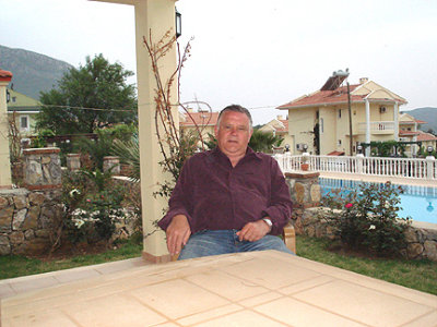 ME AT THE VILLA . OVACIK . TURKEY.23 / 4 / 2008