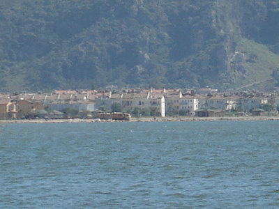 ACROSS THE BAY TO FETHIYE . TURKEY. 24 / 4 / 2008