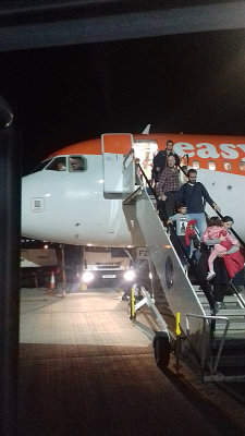 OUR PLANE AT BRISTOL AIRPORT . 3 . 5 . 2018
