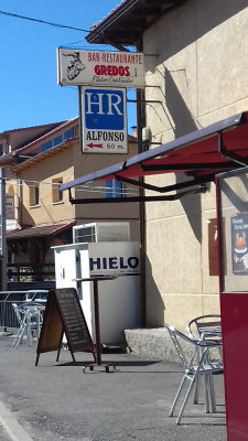 THE CAFE AT HOYAS DEL ESPINO . SPAIN . 28 . 4 . 2018
