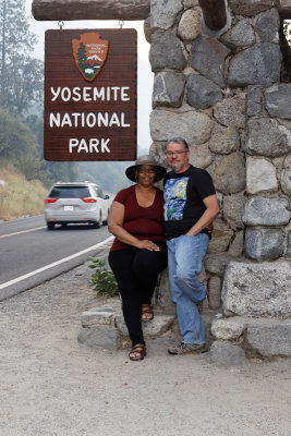 Yosemite National Park entrance