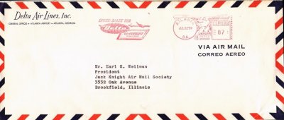 Mr. Earl H. Wellman airmail