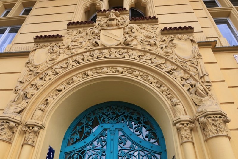 Prague. Art Nouveau Architecture