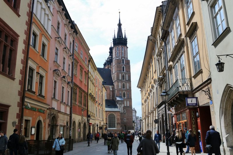 Krakow. Florianska Street