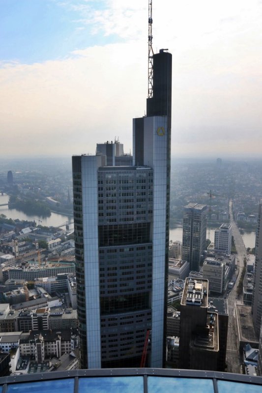 Frankfurt am Main. View from The Main Tower