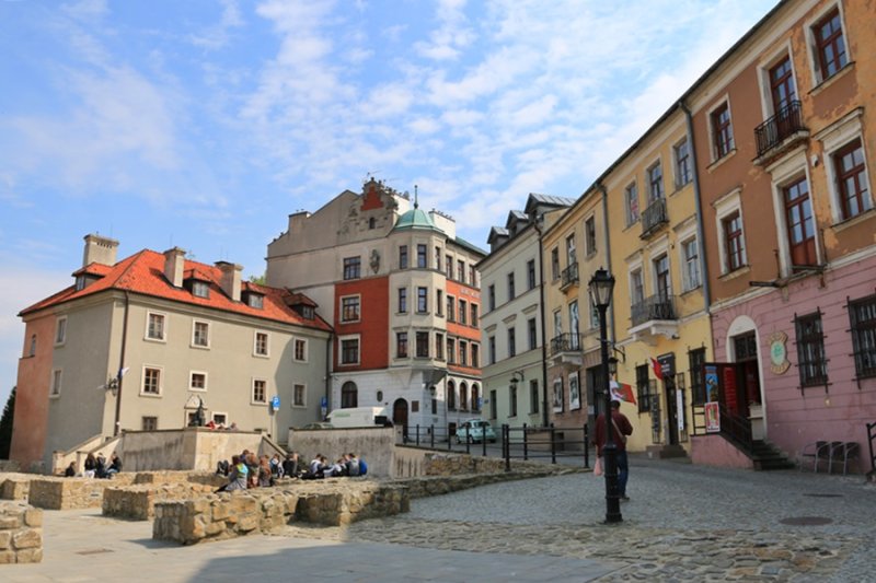 Lublin. Po Farze Square