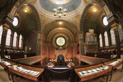 Spanish Synagogue (idovsk muzeum  panělsk synagoga)