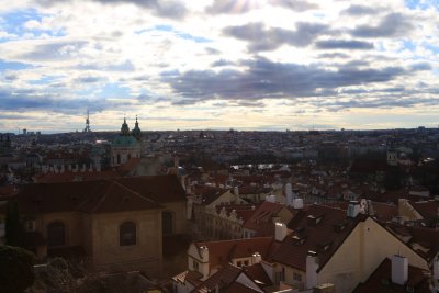 Prague. View from the Castle Square
