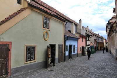 Golden Lane in Prague Castle (Zlata Ulicka)