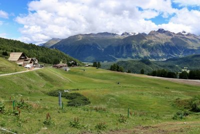 Saint Moritz. Salastrains Restaurant