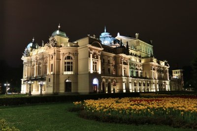 Krakow. Slowacki Theatre(Teatr im. Juliusza Słowackiego w Krakowie)