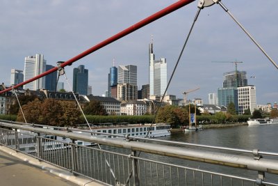 Frankfurt am Main. Eiserner Steg