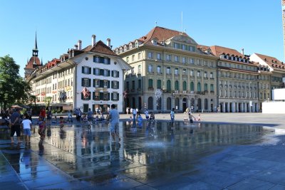 Bern. Parliament Square