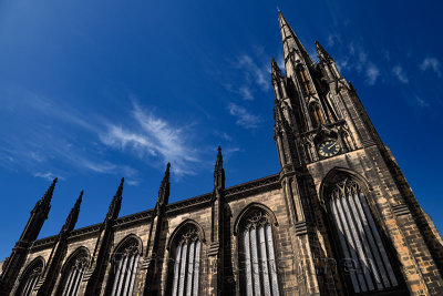 Previous Church of Scotland Highland Tolbooth St John's Church now called The Hub on the Royal Mile Edinburgh, a performance Spa