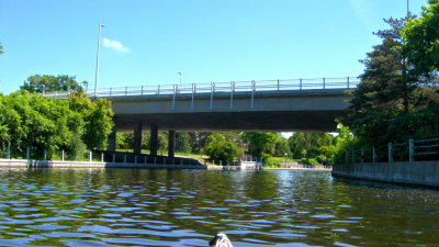 Leaving Dow's Lake