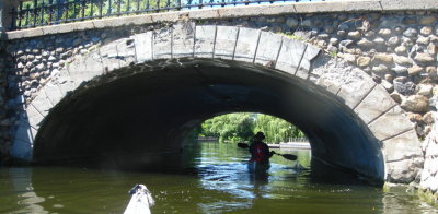 Into the creek