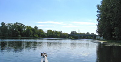 View South along the Rideau River