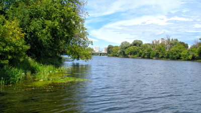 View north from Windsor Park dock