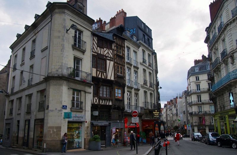les rues de Nantes