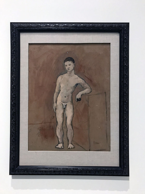 Pablo Picasso - Garon nu (1906) - Muse de lErmitage, St Ptersbourg -  4419
